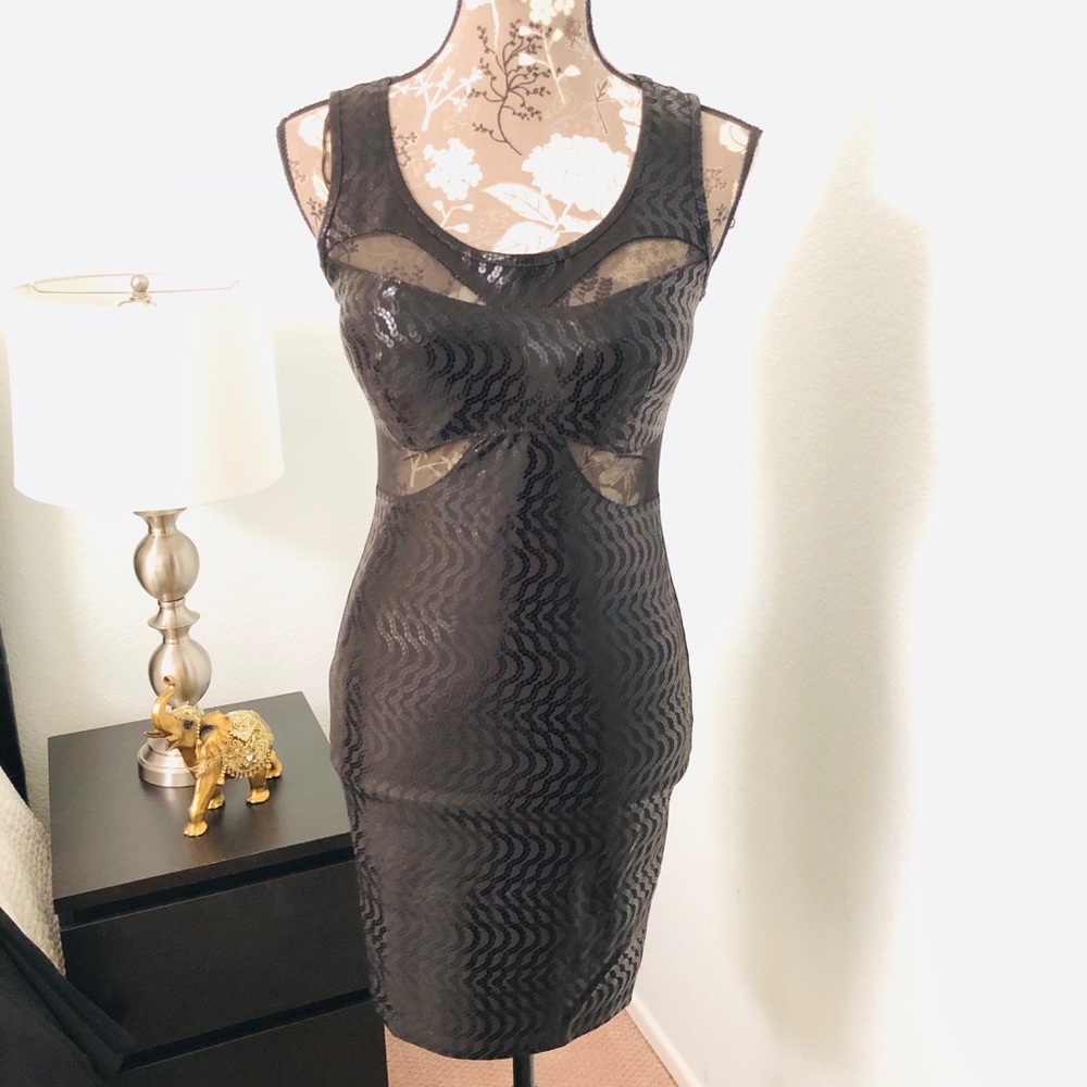 Jump Girl mini dress black sexy